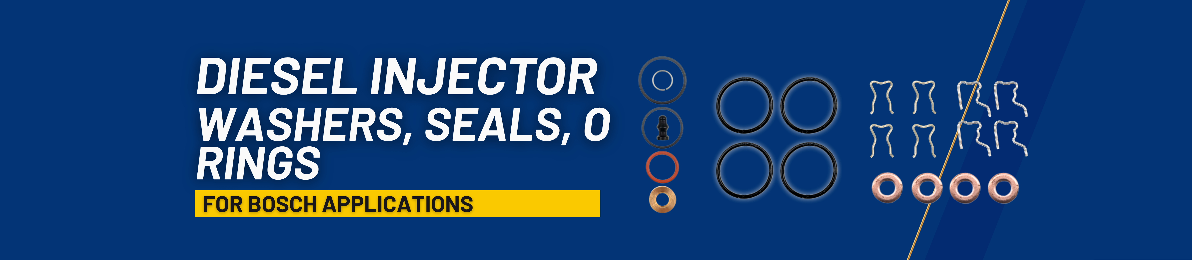 Diesel Injector Washers Seals & O Rings For Bosch Applications